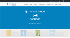 Desktop Screenshot of itworks-inc.com